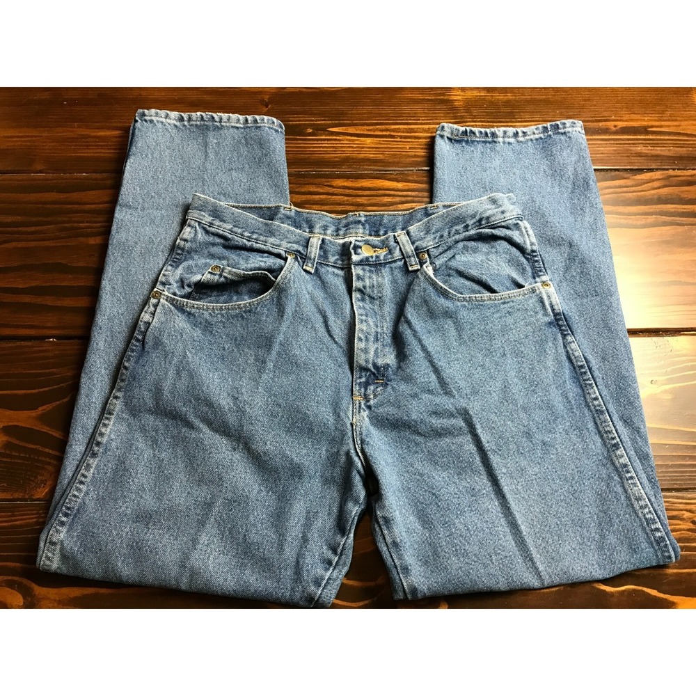 Old Mill Jeans, Men's Size 34x30, Blue, Denim, Straight Leg, Pockets